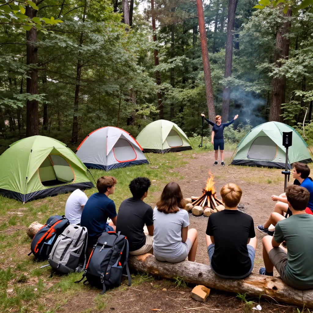 Visual example for Camp: das Camp