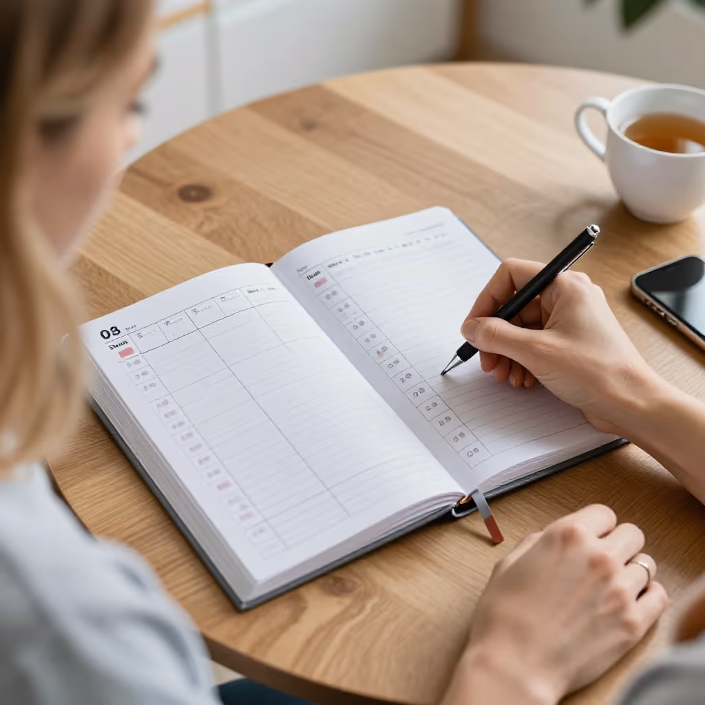 Visual example for Agenda