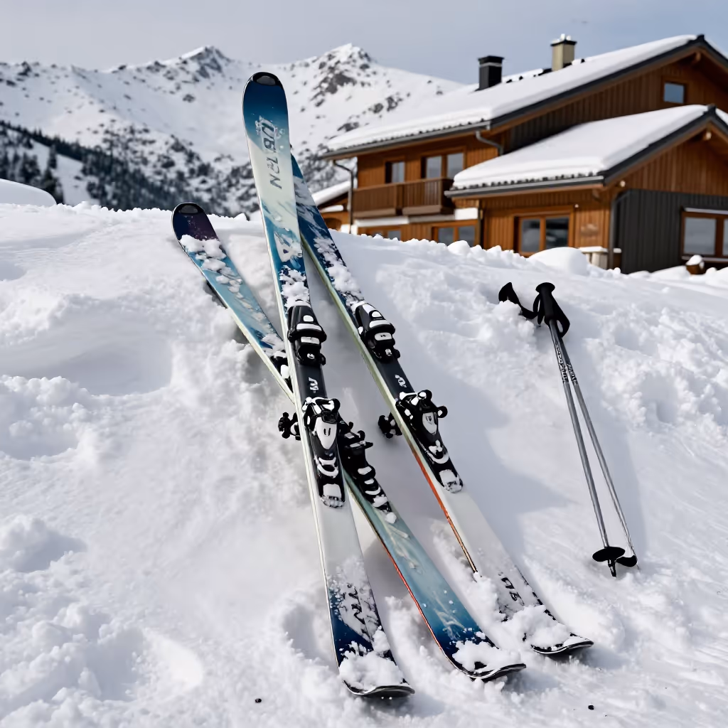 Visual example for Ski: der Ski