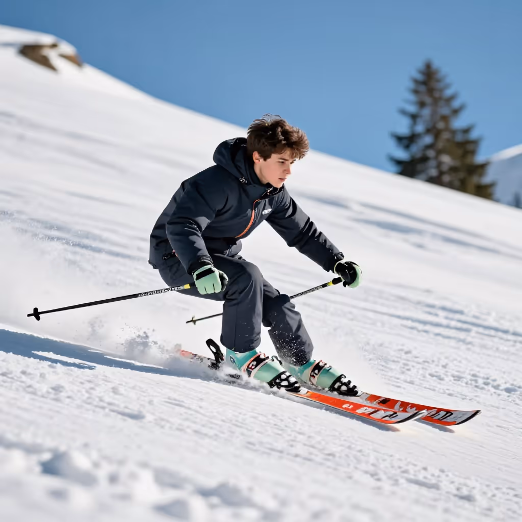 Visual example for Ski: Ski fahren