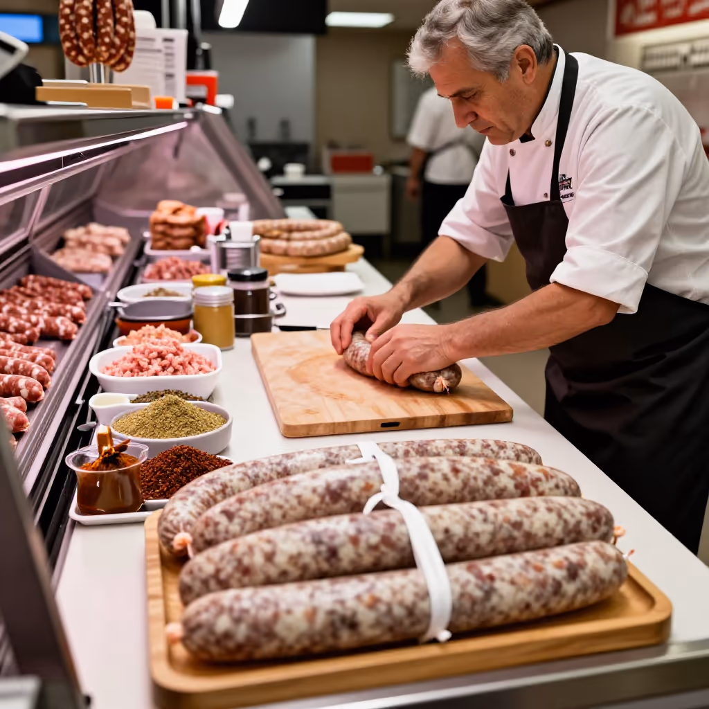 Visual example for Wurst: die Wurst