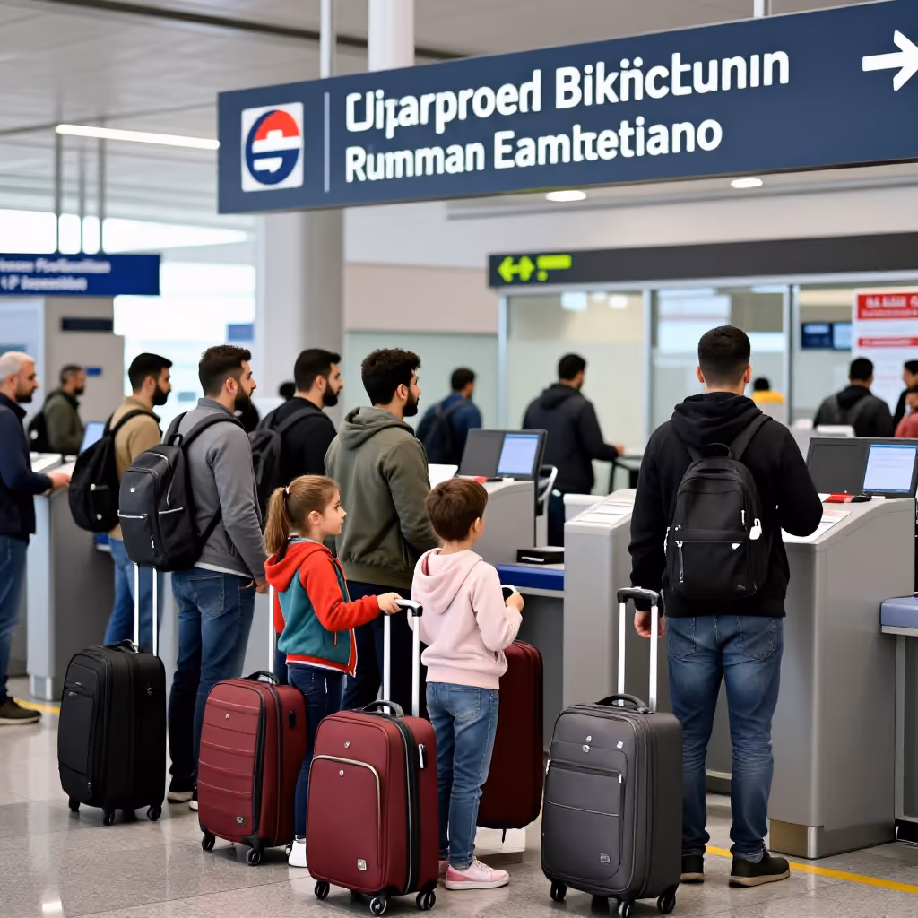 Visual example for Migration: die Migration