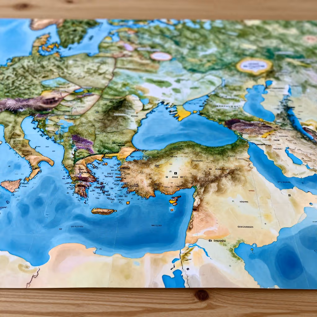 Visual example for Mittelmeer: das Mittelmeer