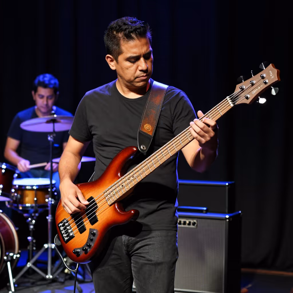 Visual example for Bass