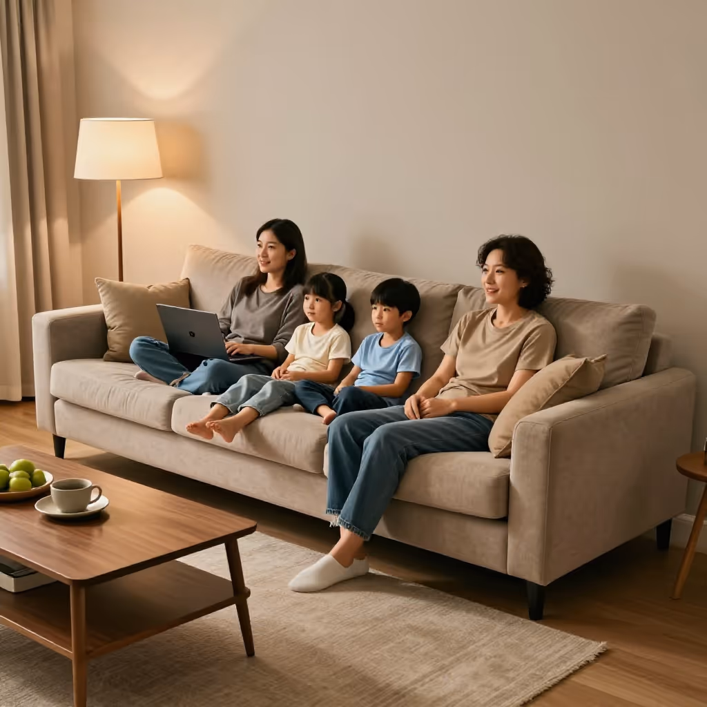 Visual example for Couch: die Couch