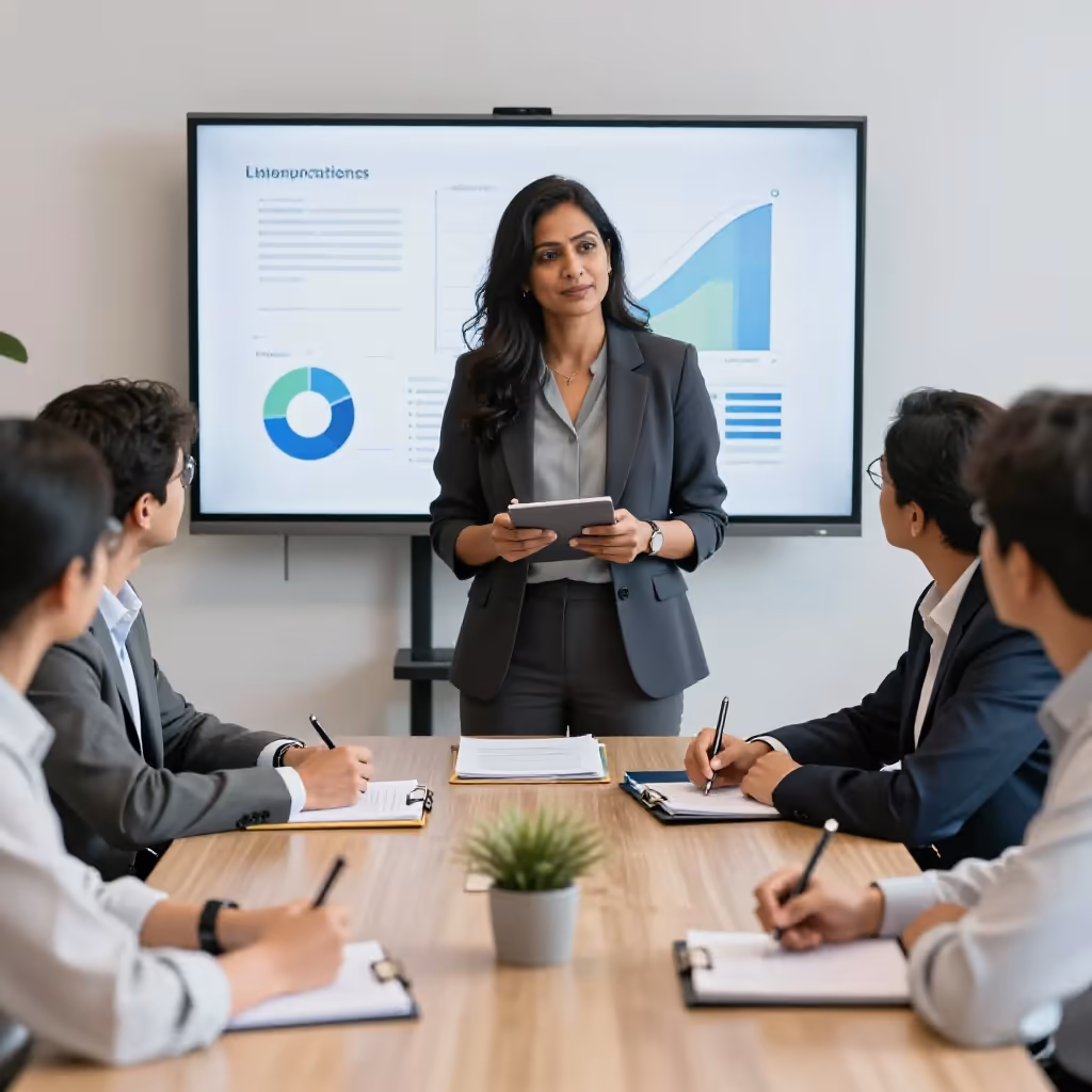 Visual example for professionell