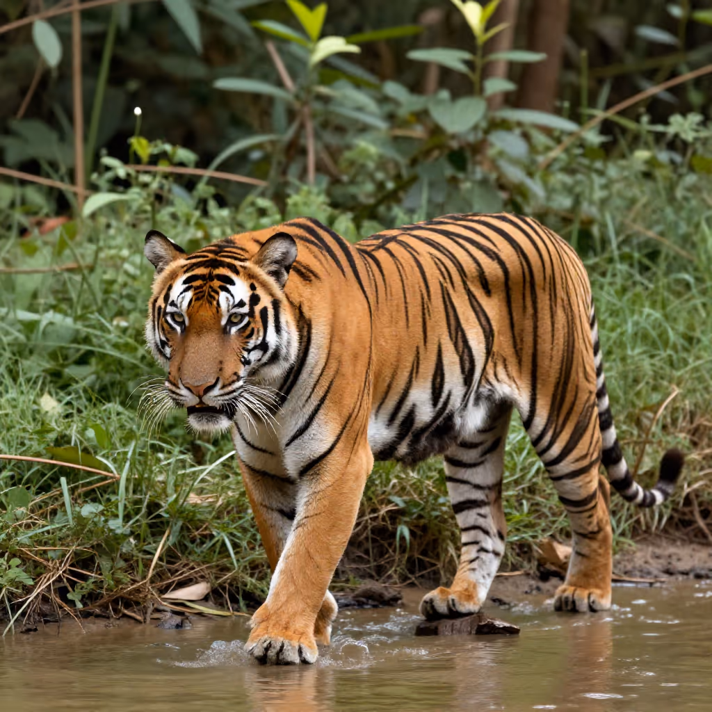 Visual example for Tiger: der Tiger