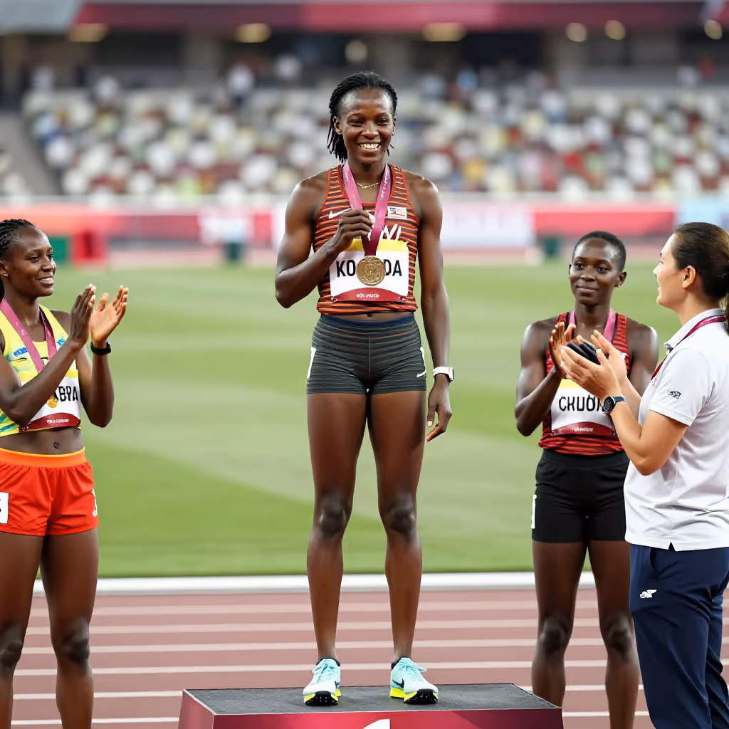 Visual example for Medaille: die Medaille
