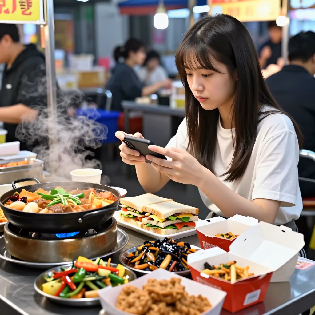 Visual example for Food: food
