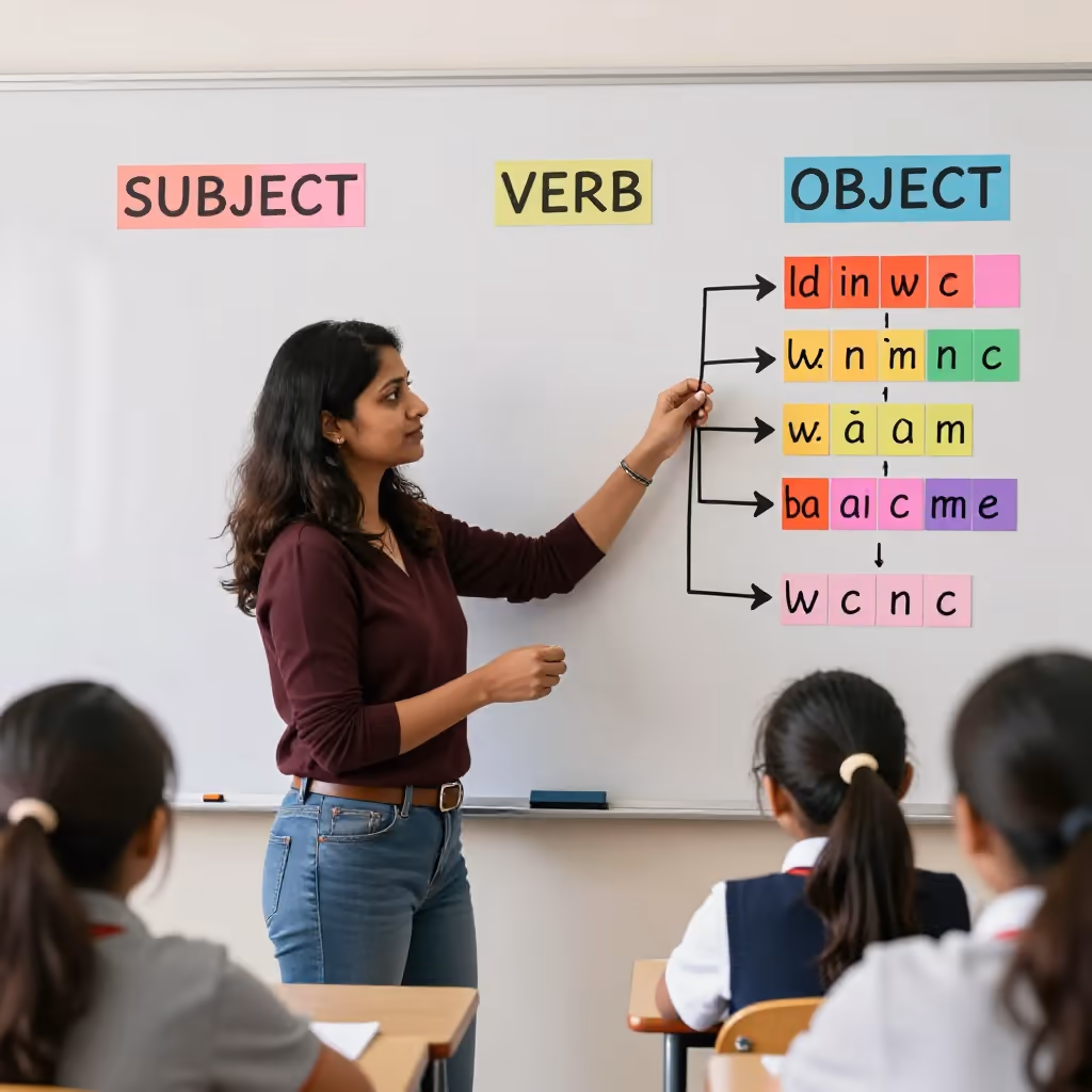 Visual example for Grammatik
