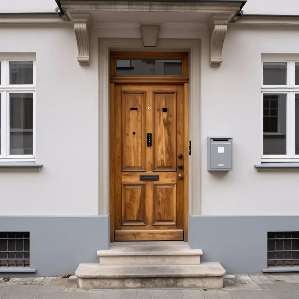 Visual example for Haustür: die Haustür