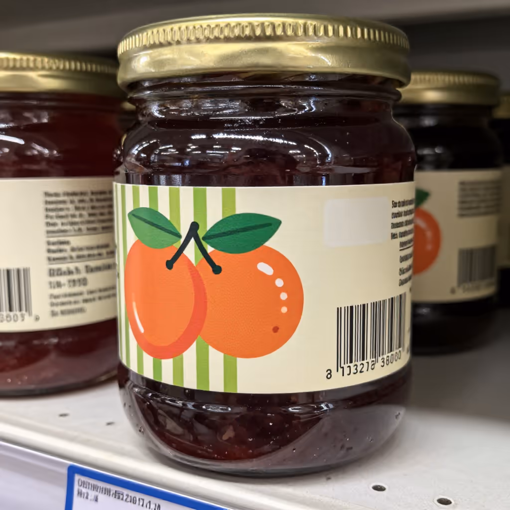Visual example for Label: das Label
