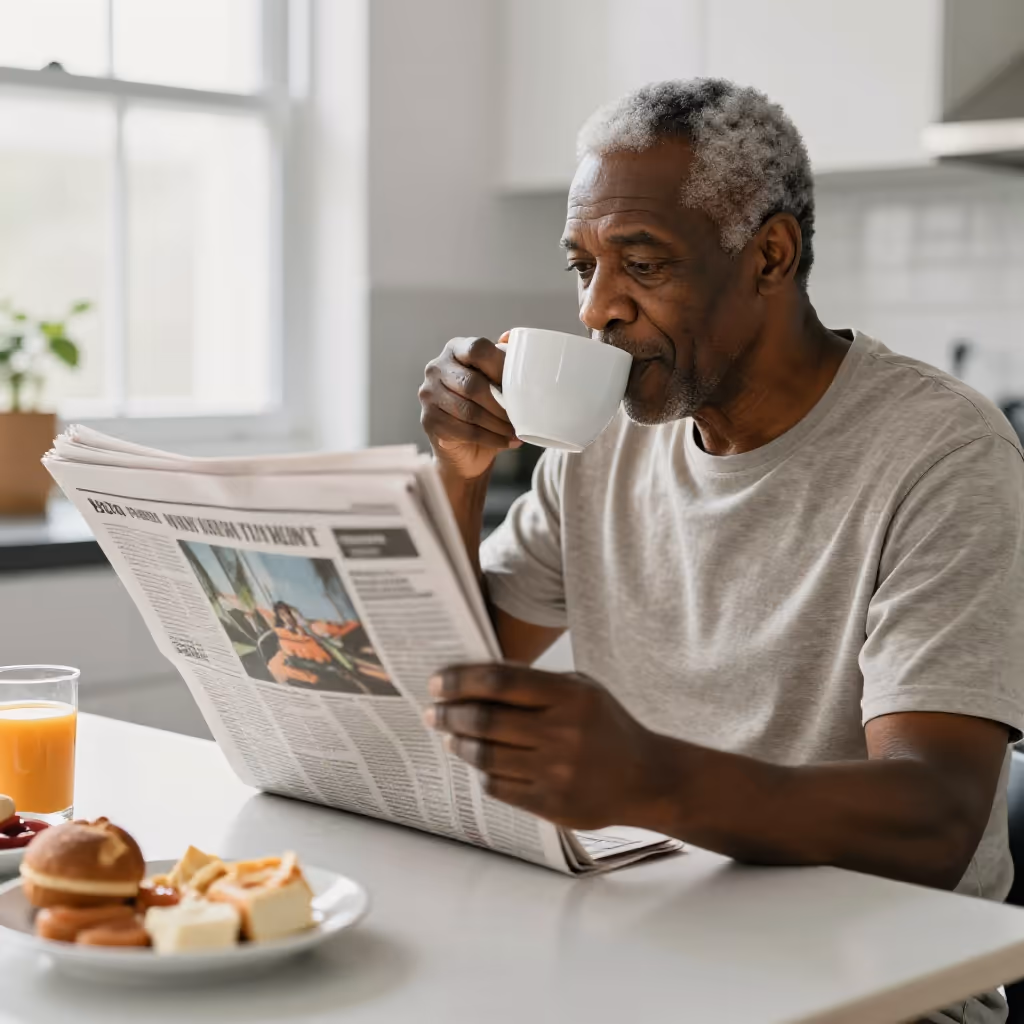 Visual example for Tageszeitung