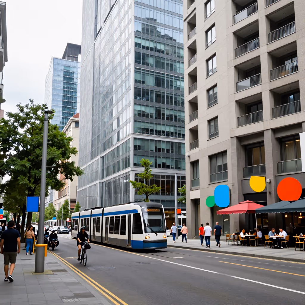 Visual example for urban