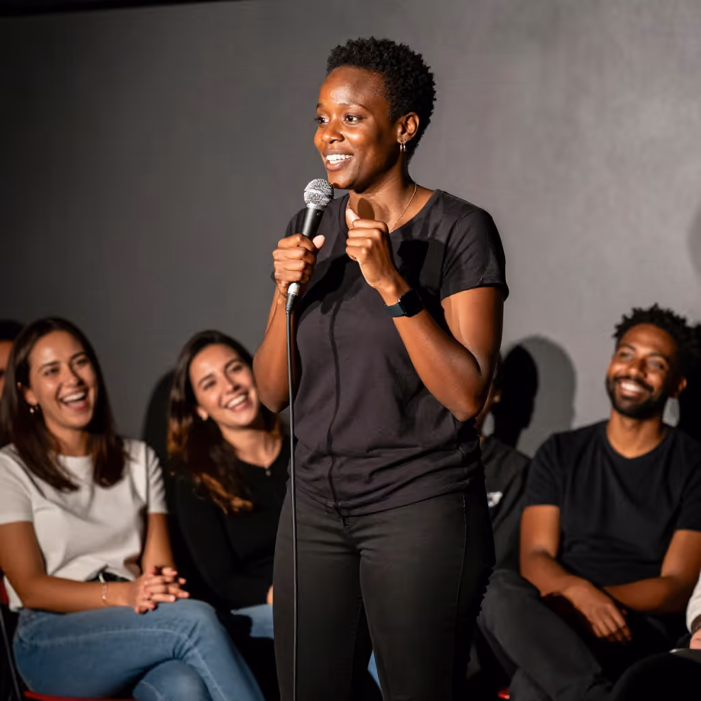 Visual example for Comedy: die Comedy
