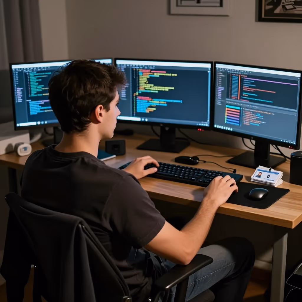 Visual example for Hacker: der Hacker