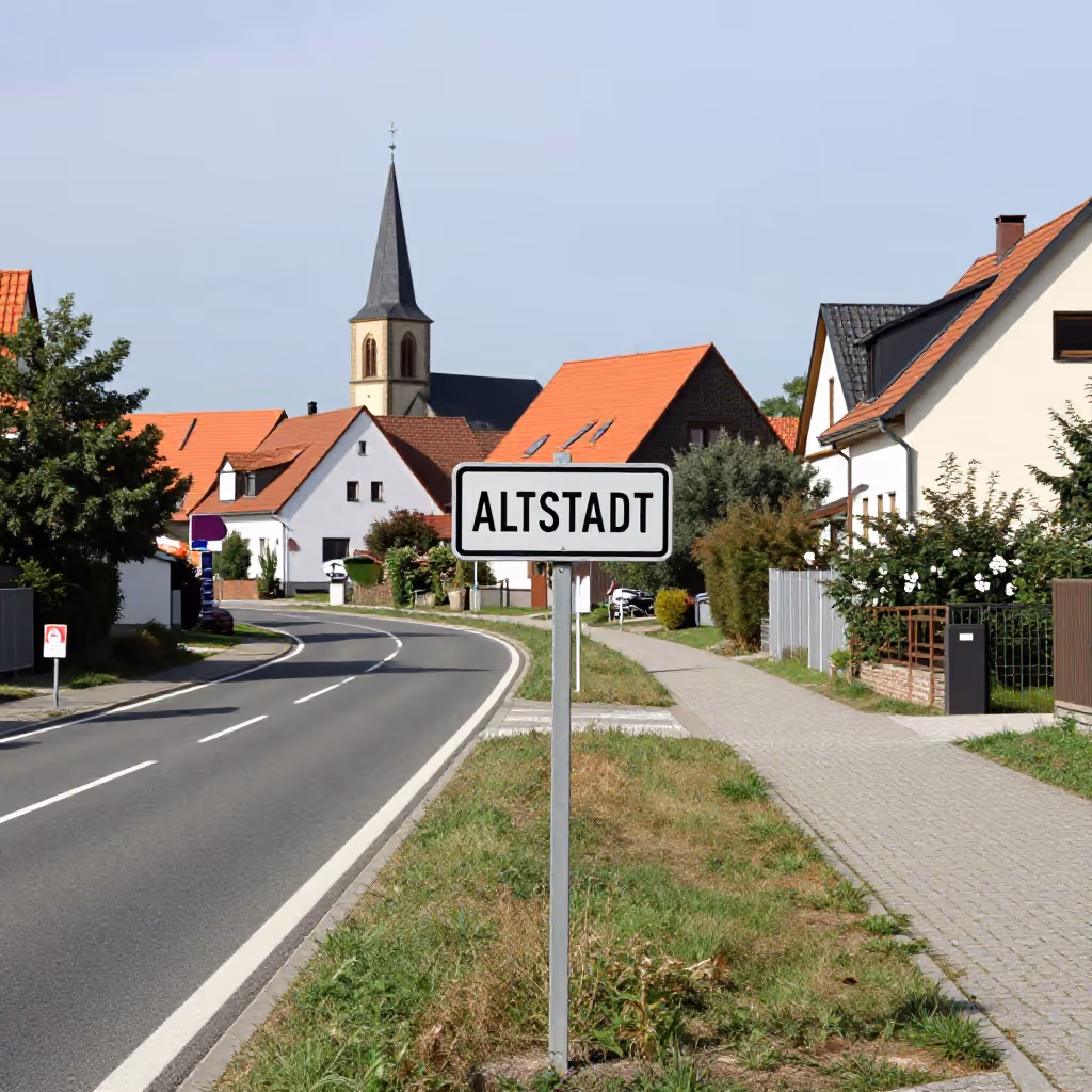 Visual example for Ortsteil: der Ortsteil
