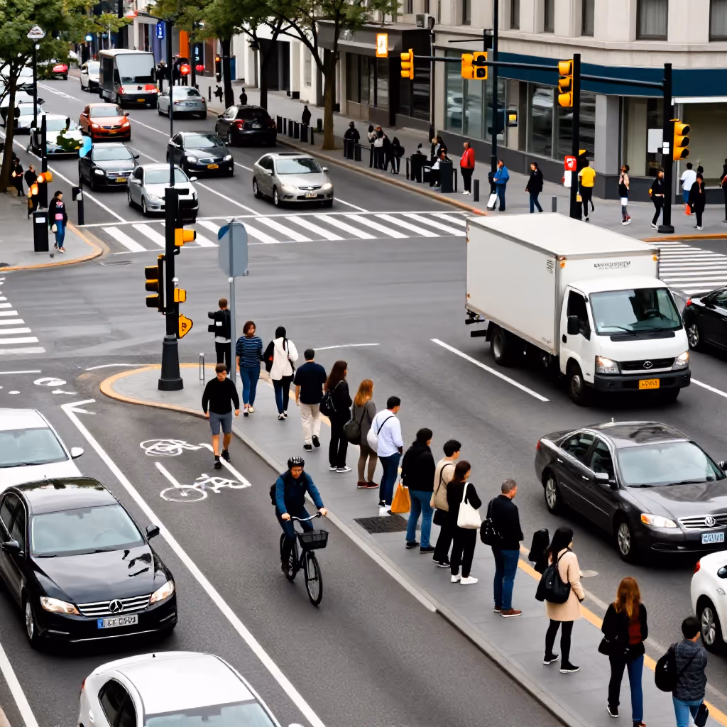 Visual example for Strassenverkehr: der Strassenverkehr