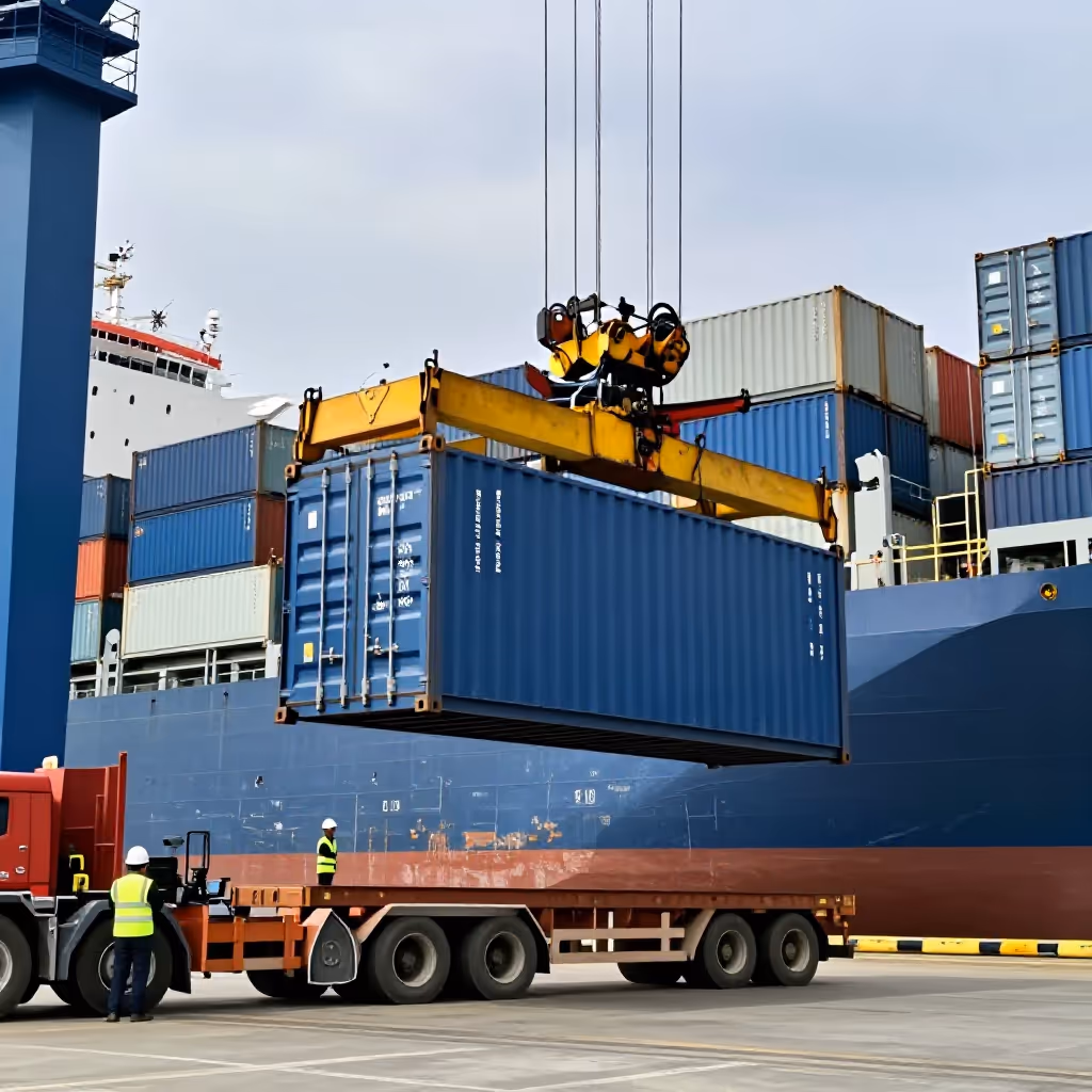 Visual example for Container: der Container