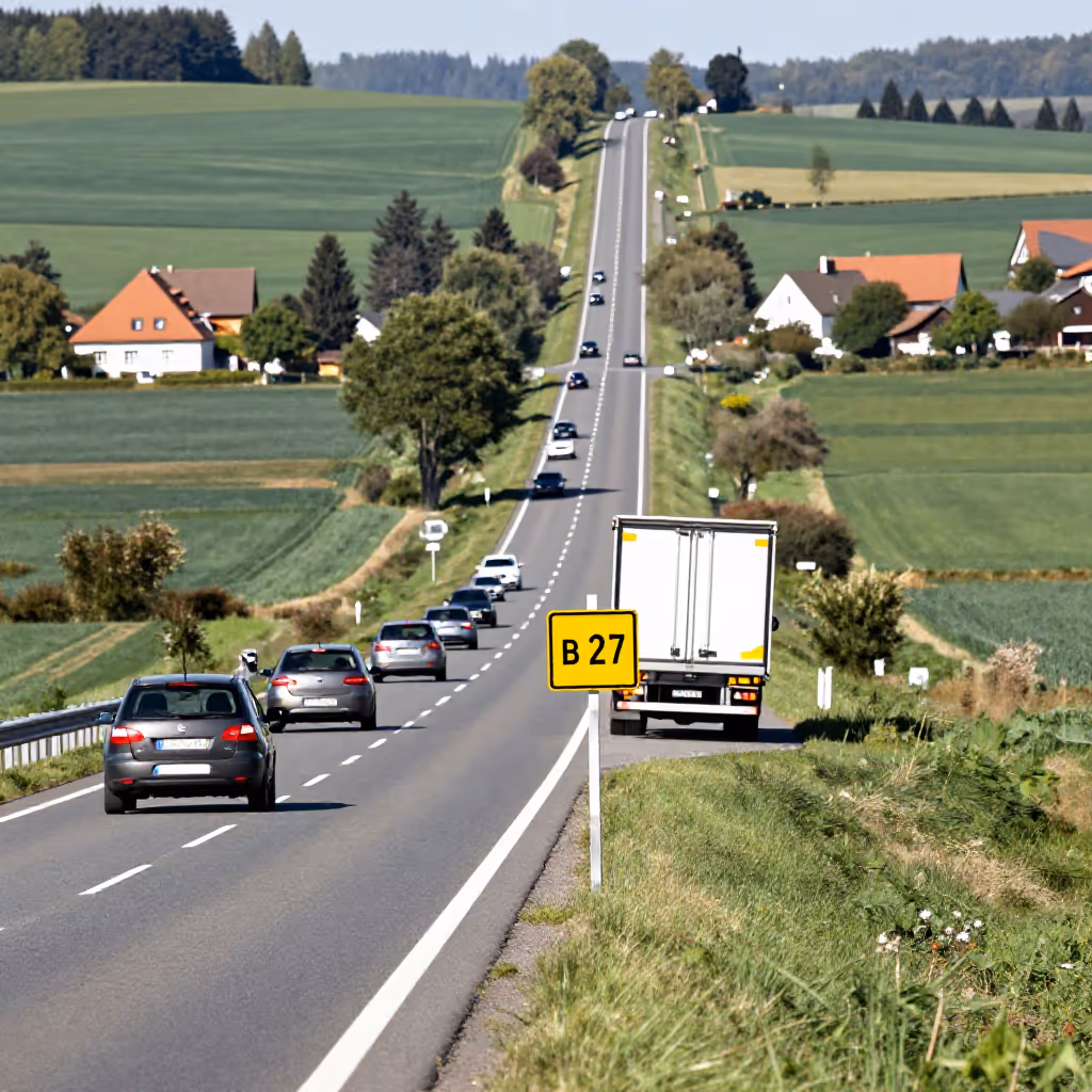 Visual example for Bundesstrasse