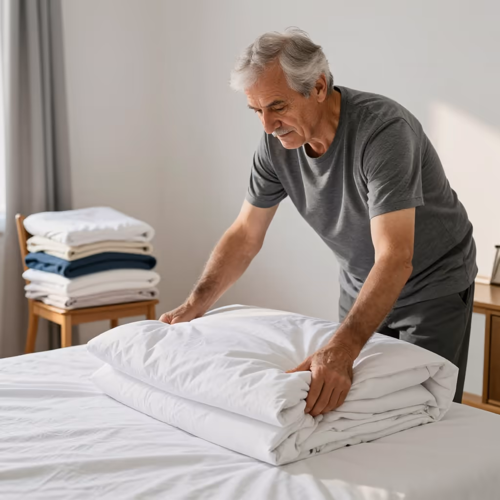 Visual example for einbeziehen: ein Bett einbeziehen
