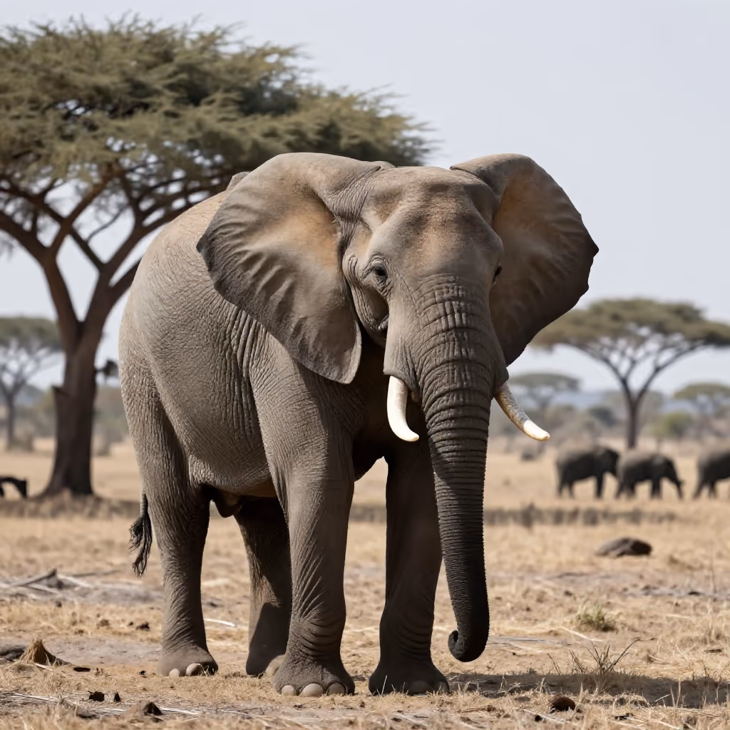 Visual example for Elefant: der Elefant