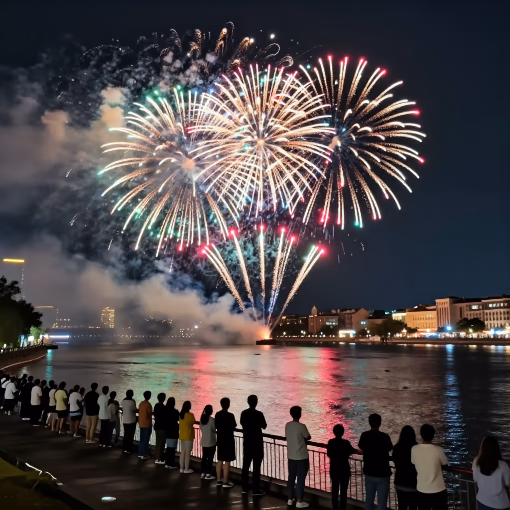 Visual example for Feuerwerk