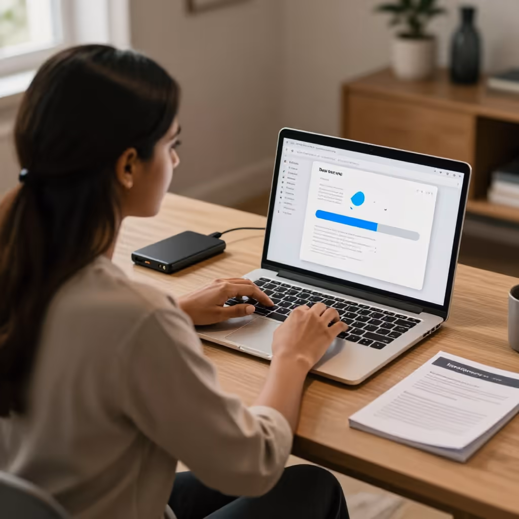 Visual example for Installation: die Installation