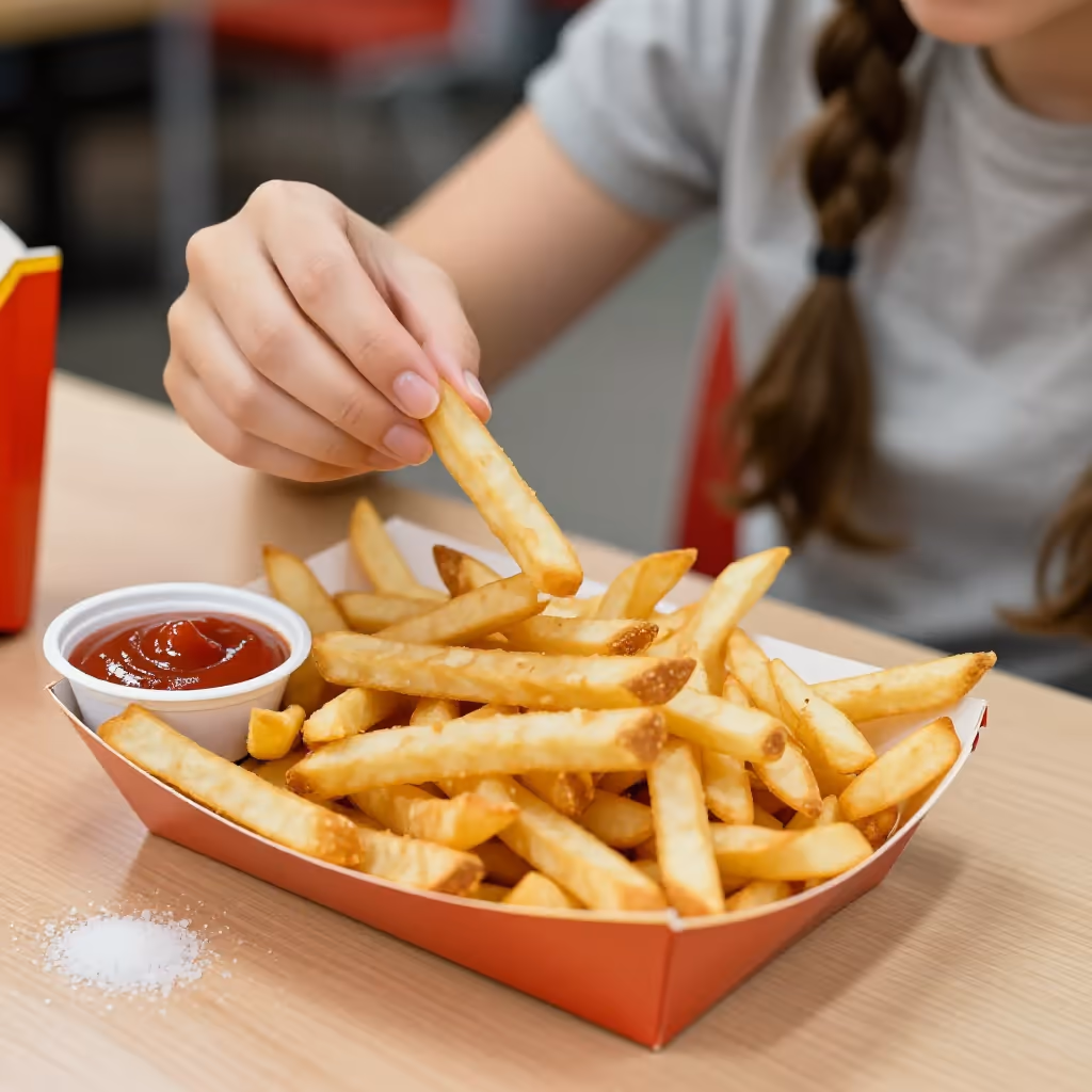 Visual example for Pommes: Pommes