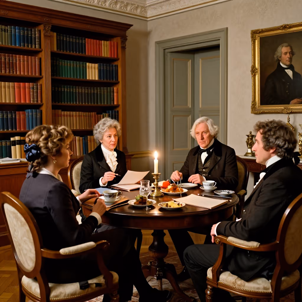 Visual example for Salon: der Salon