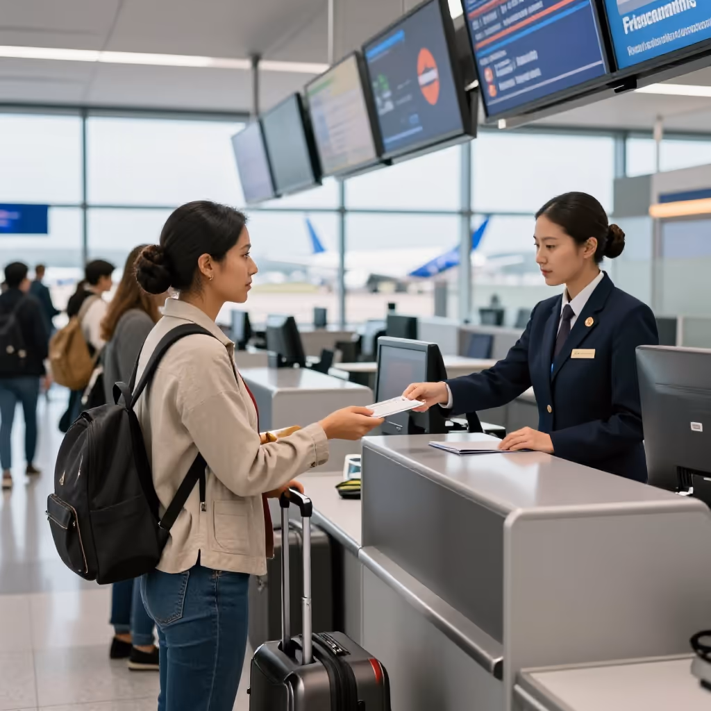 Visual example for Airline