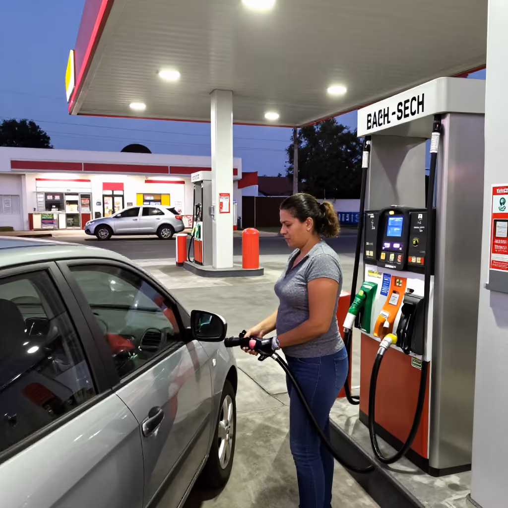 Visual example for Tankstelle