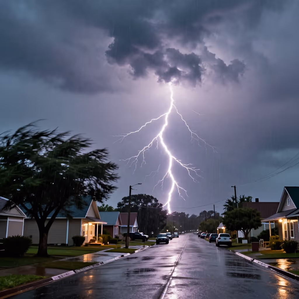 Visual example for Gewitter: das Gewitter