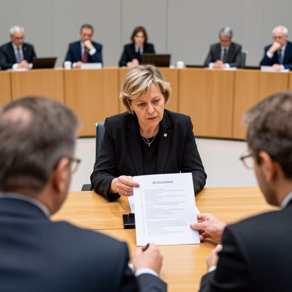 Visual example for Tagesordnung: die Tagesordnung
