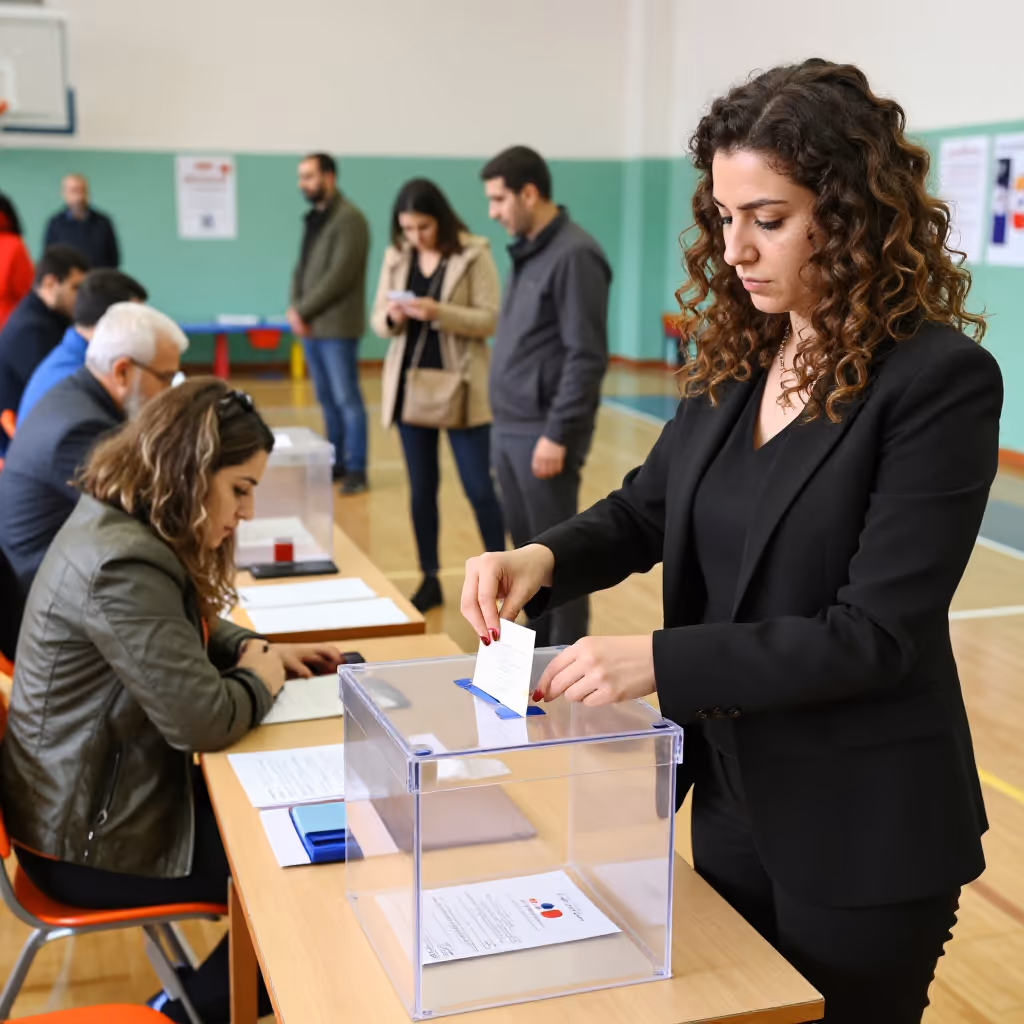 Visual example for Referendum: das Referendum