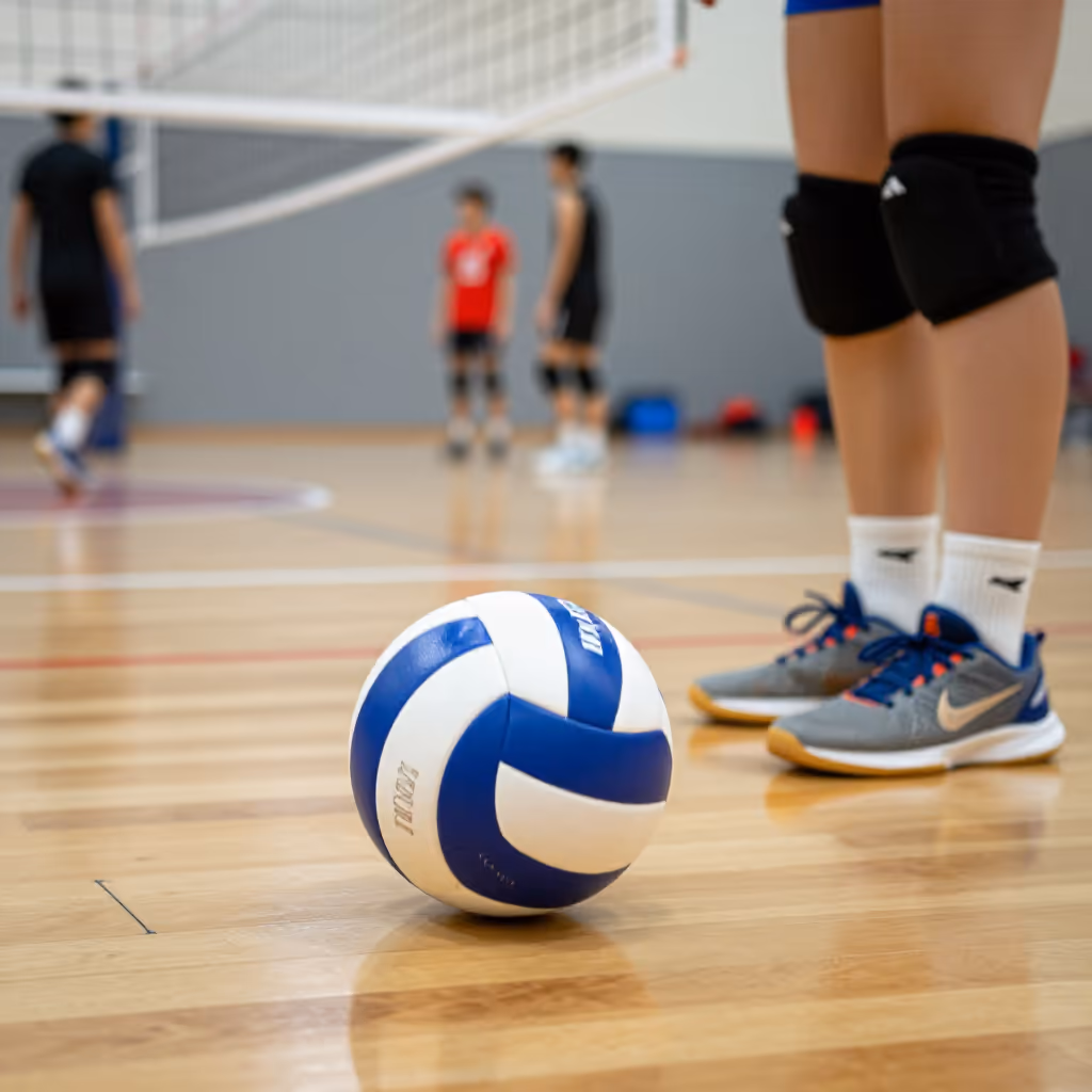 Visual example for Volleyball: der Volleyball