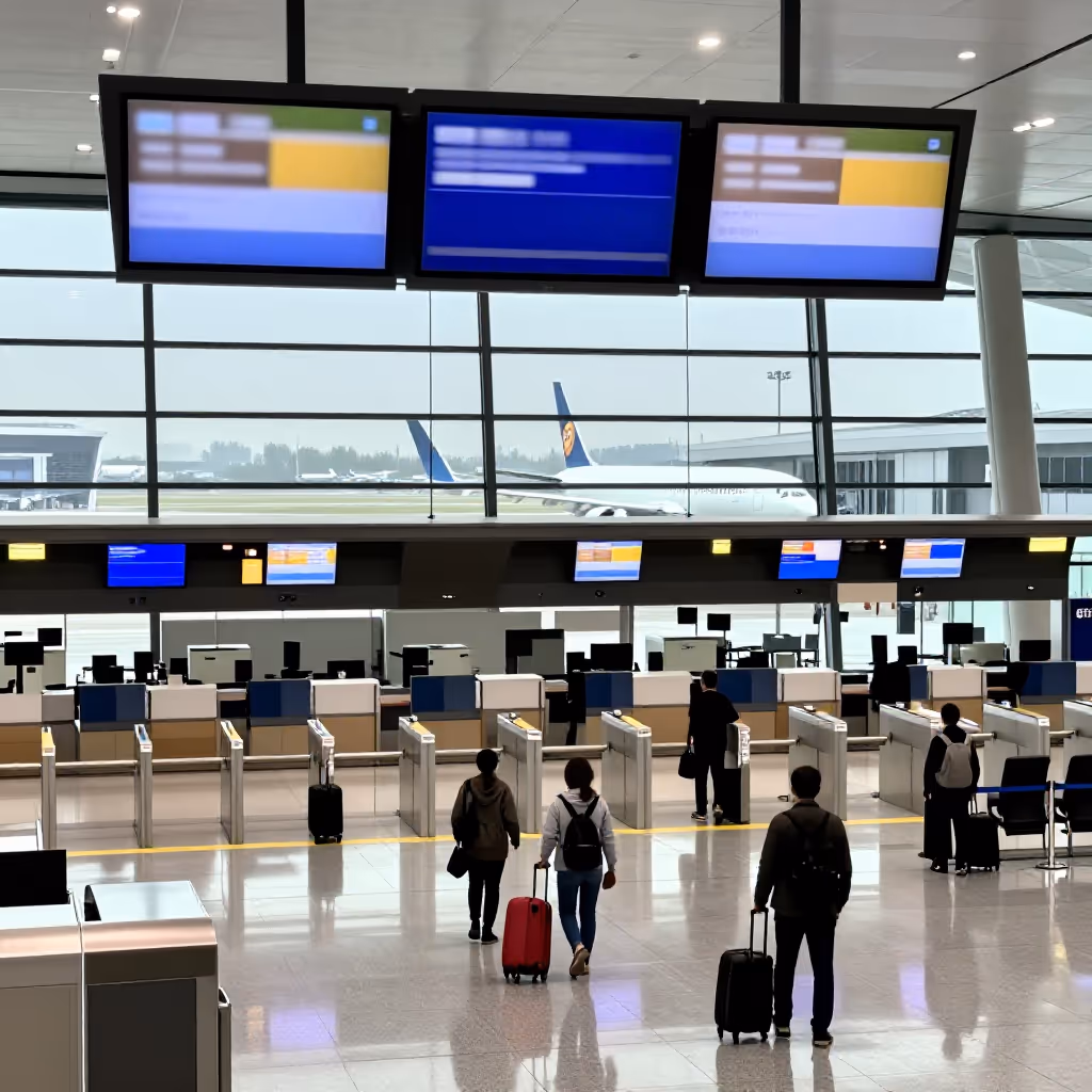Visual example for Airport: der Airport