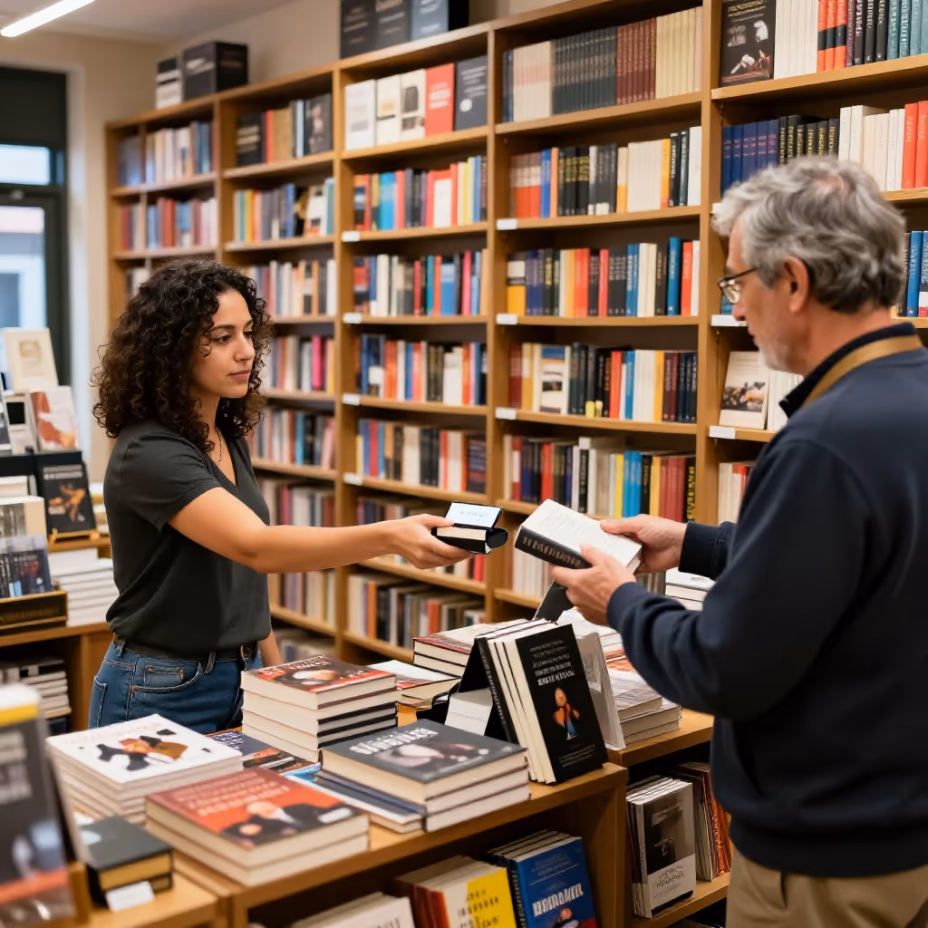 Visual example for Buchhandlung: die Buchhandlung