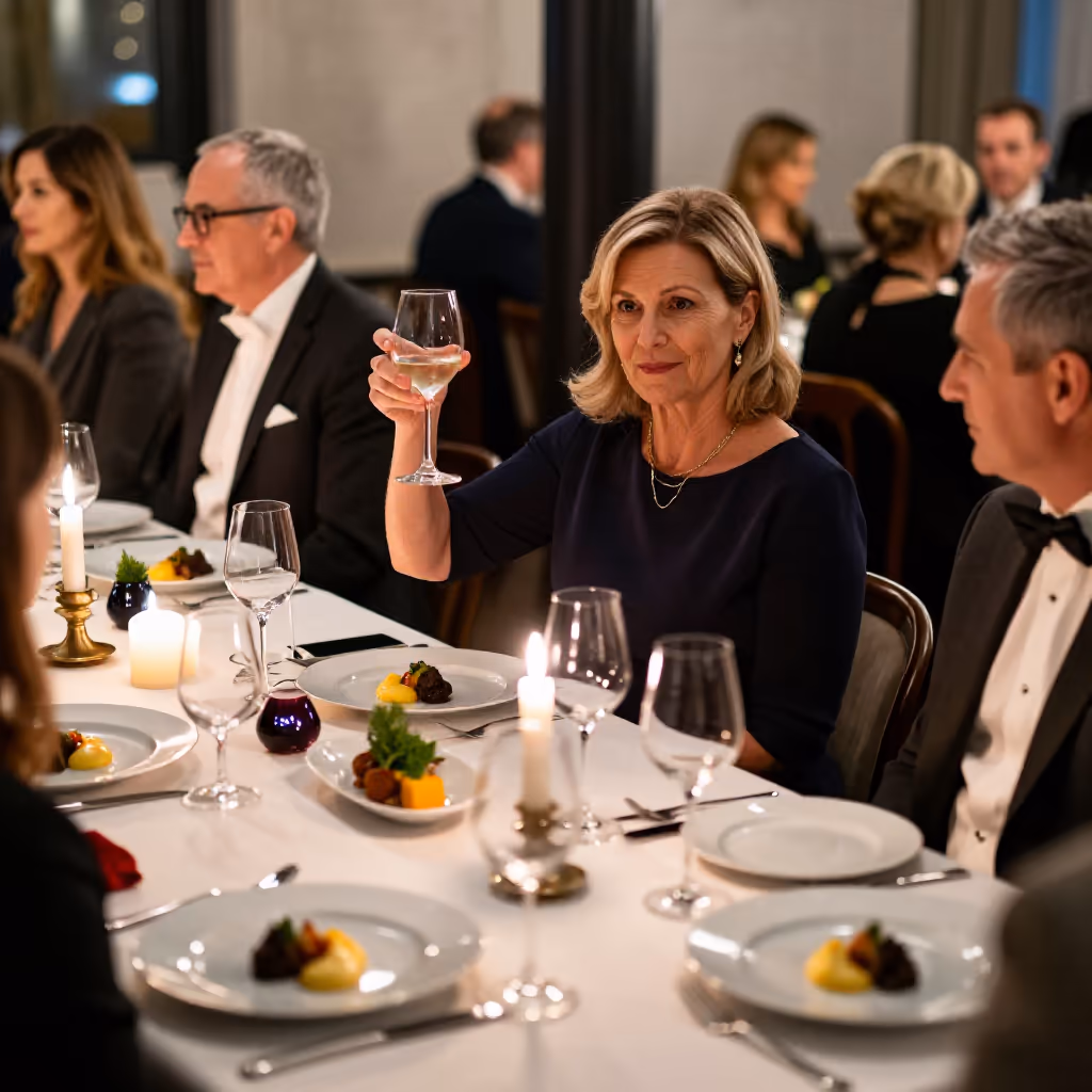 Visual example for Dinner: das Dinner