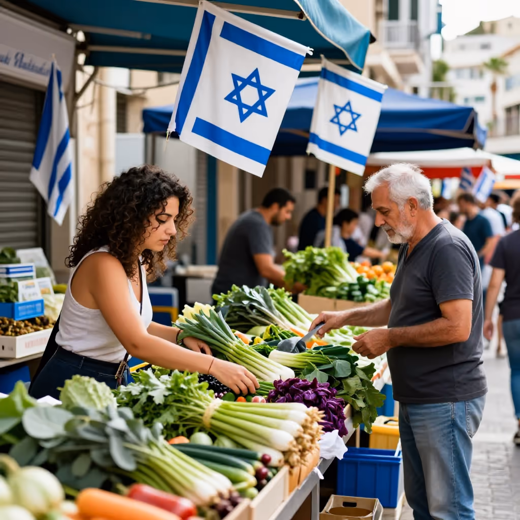 Visual example for israelisch