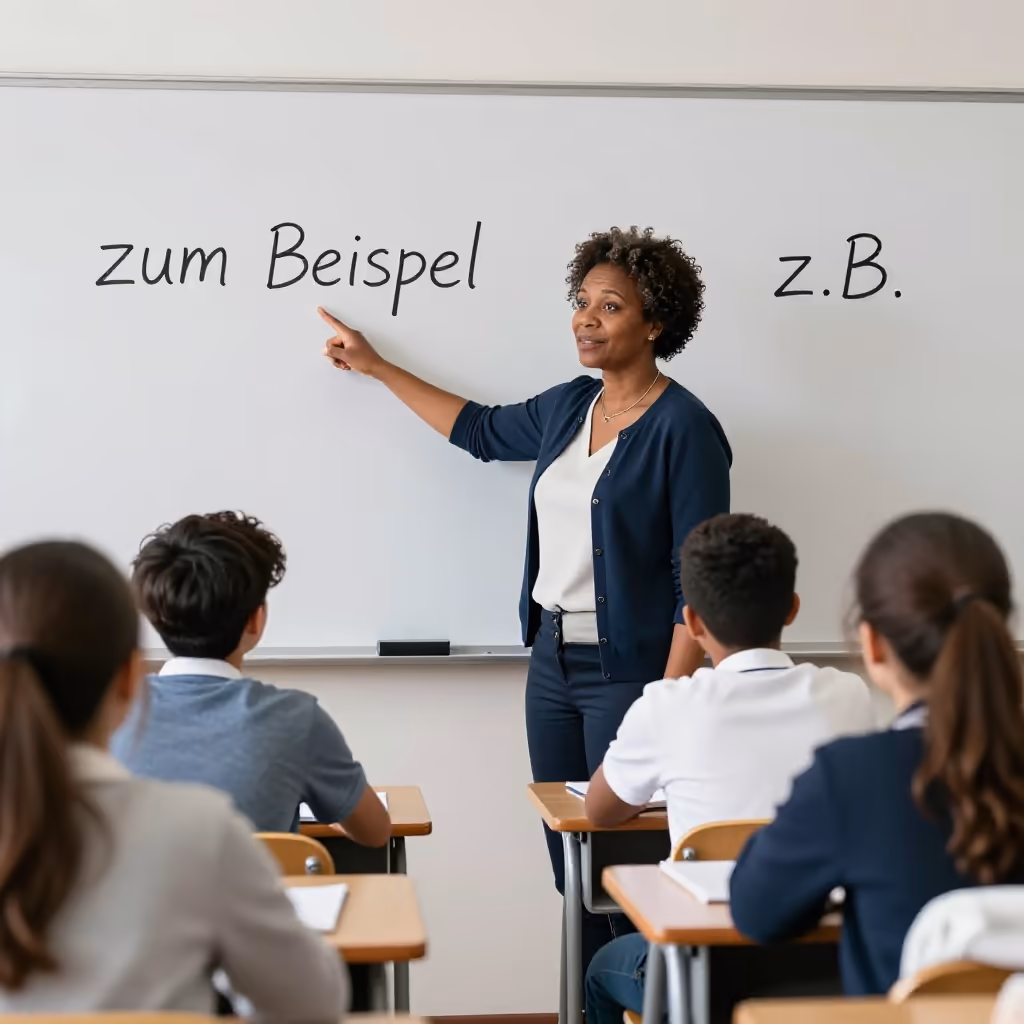 Visual example for Abkürzung