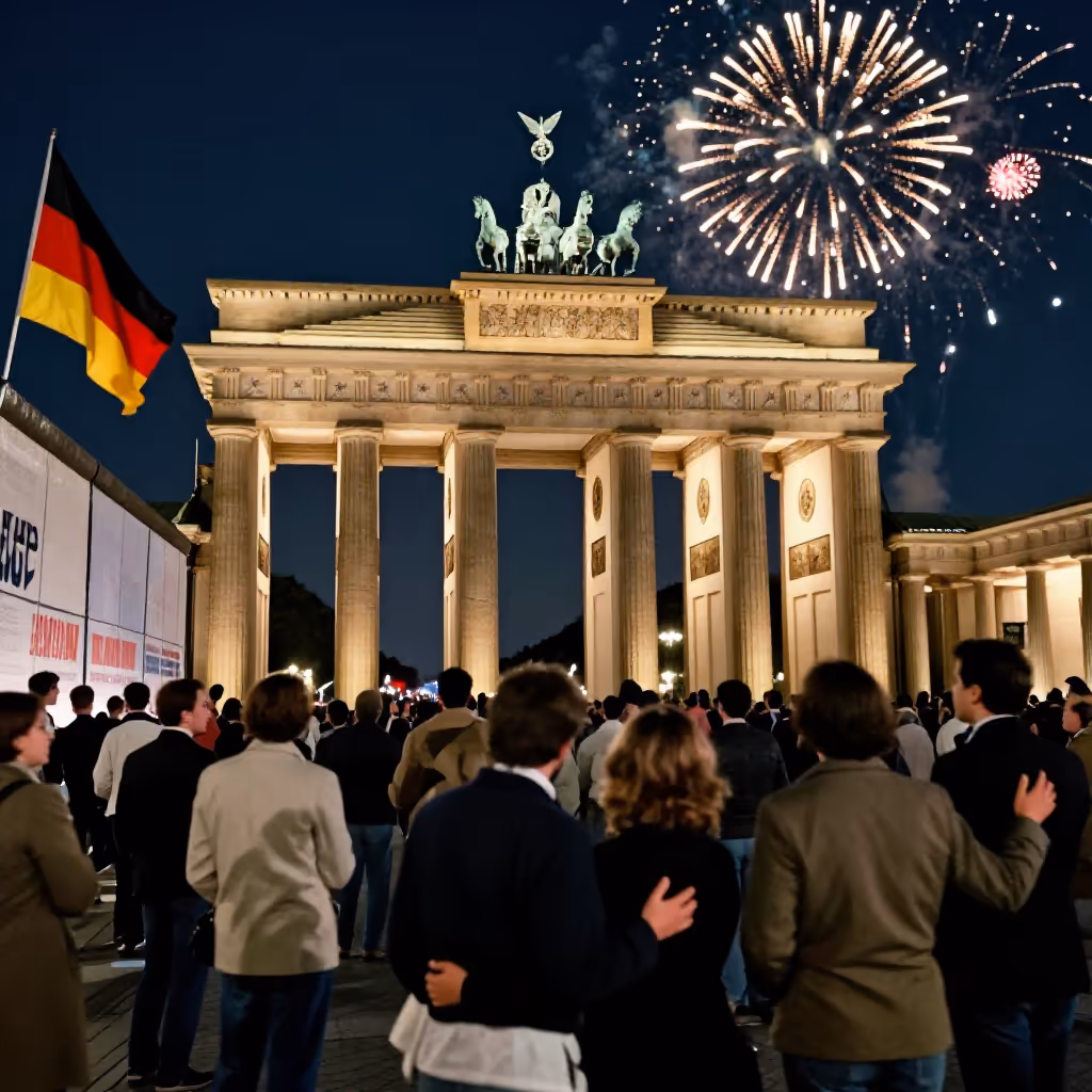 Visual example for Wiedervereinigung: die Wiedervereinigung