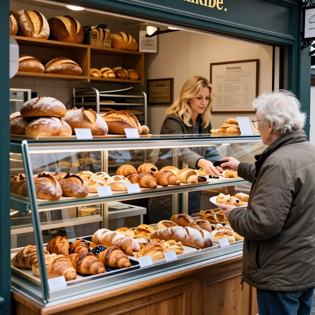 Visual example for Bäckerei: die Bäckerei