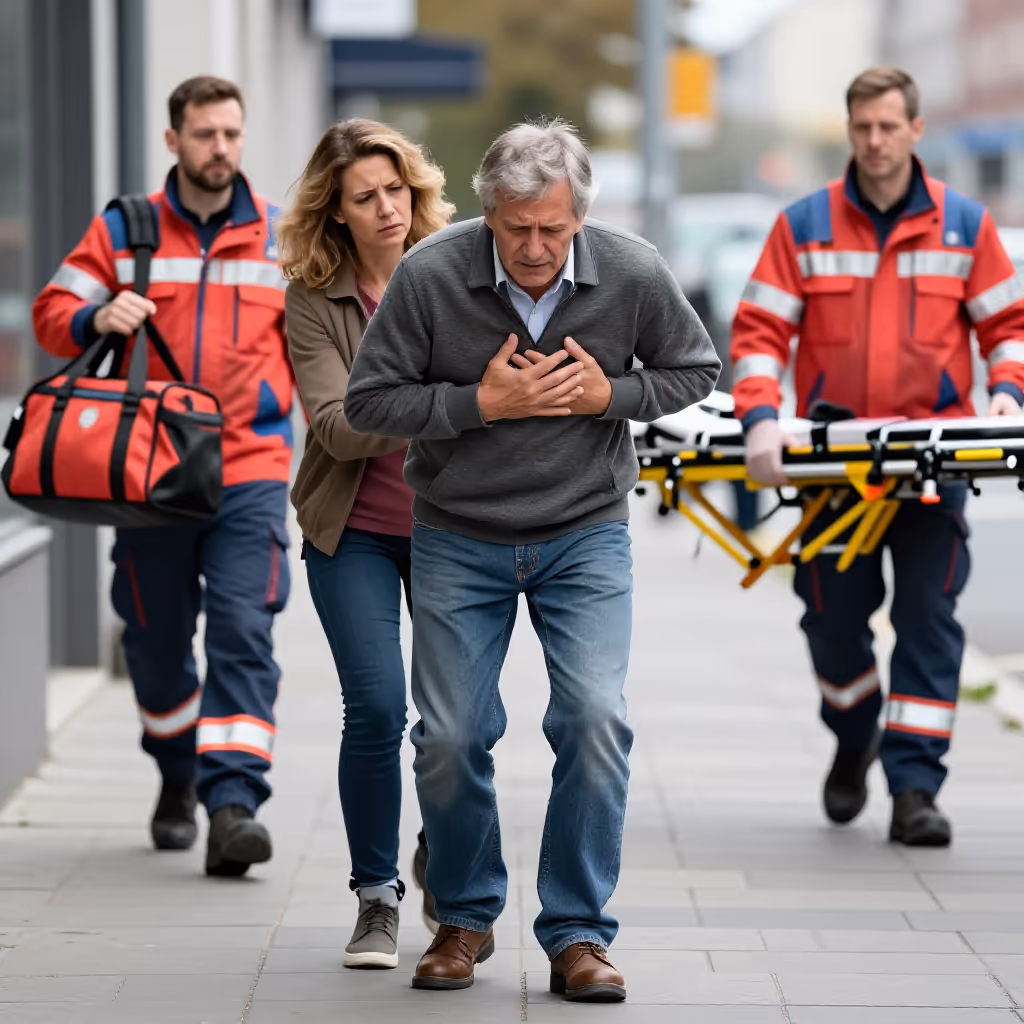 Visual example for Herzinfarkt: der Herzinfarkt