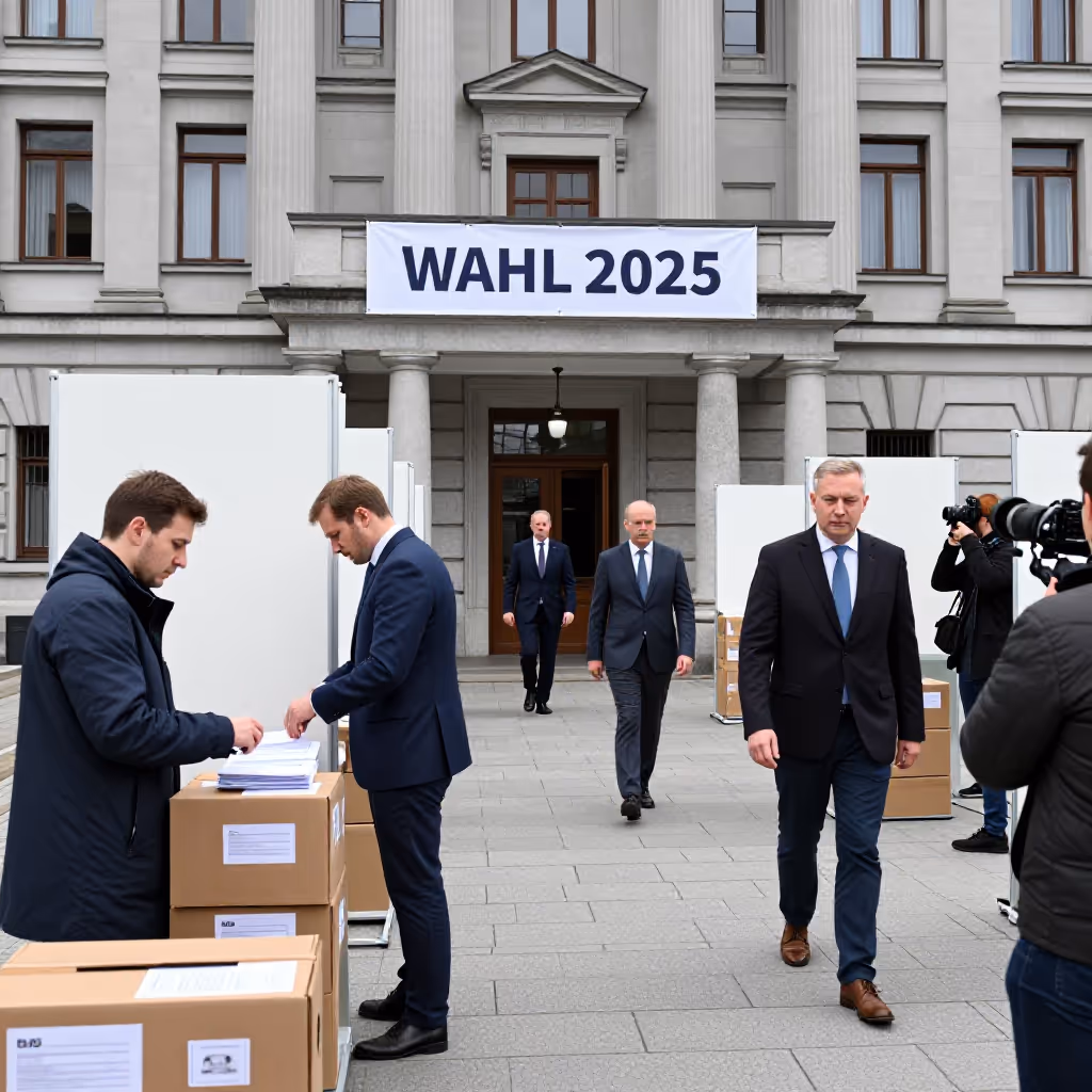 Visual example for Neuwahl: die Neuwahl