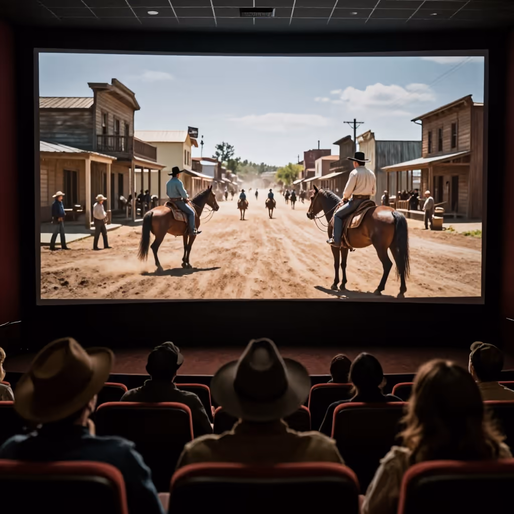 Visual example for Western: der Western