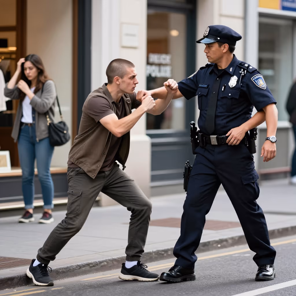 Visual example for attackieren: attackieren