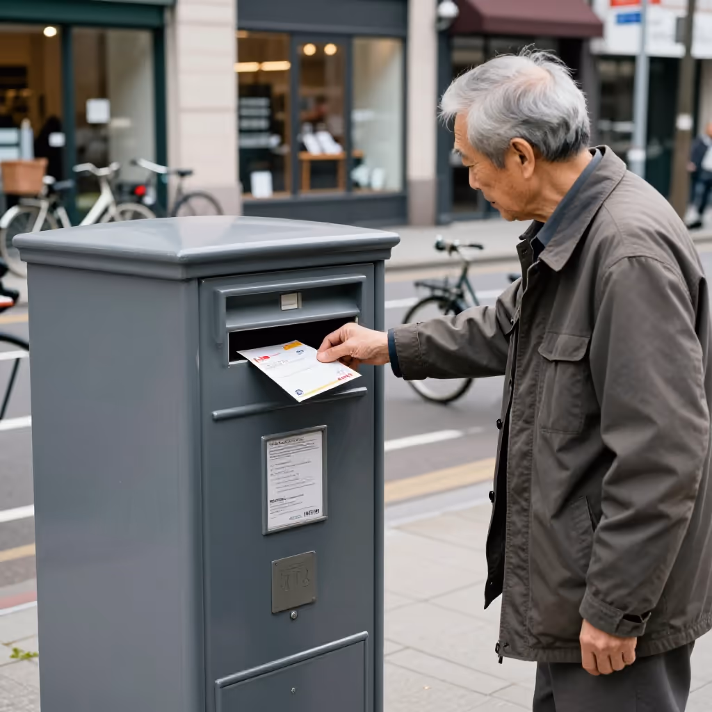 Visual example for Briefkasten: der Briefkasten