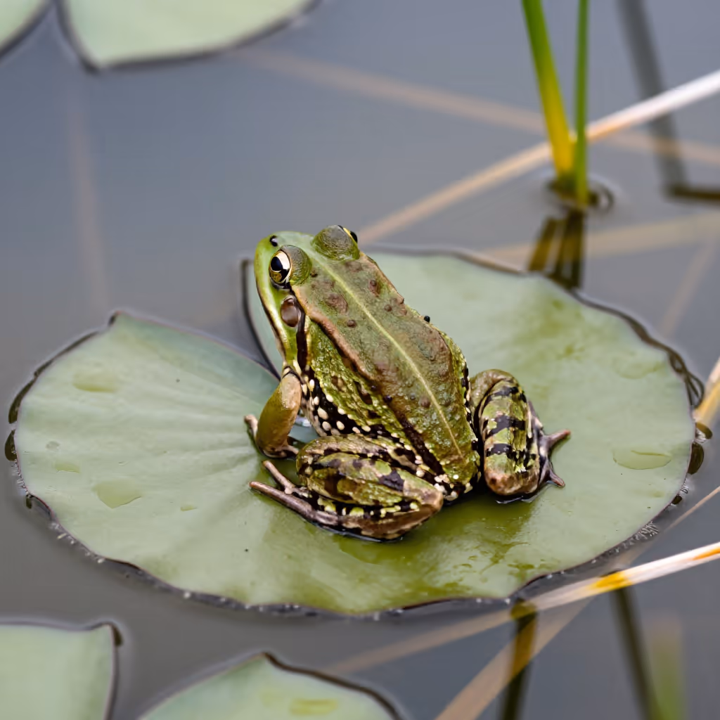 Visual example for Frosch: der Frosch