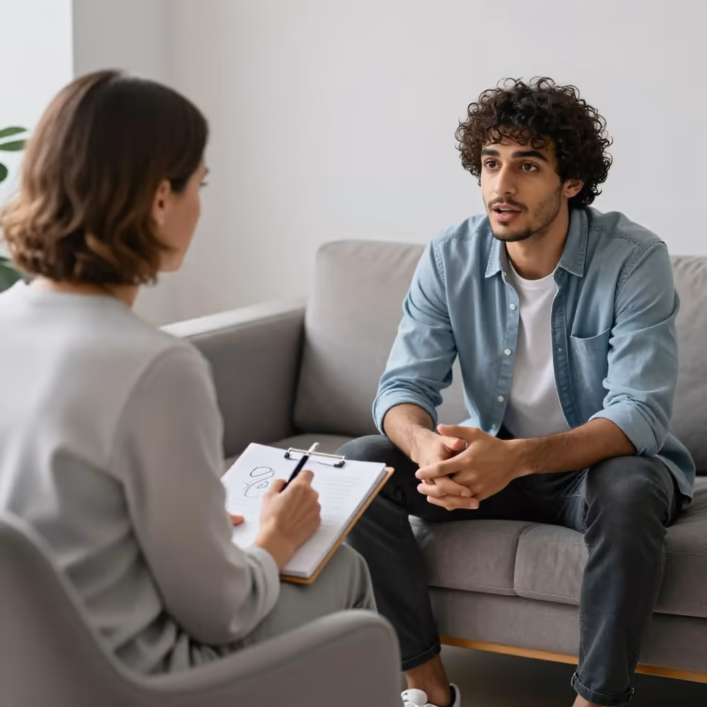 Visual example for Psychotherapie